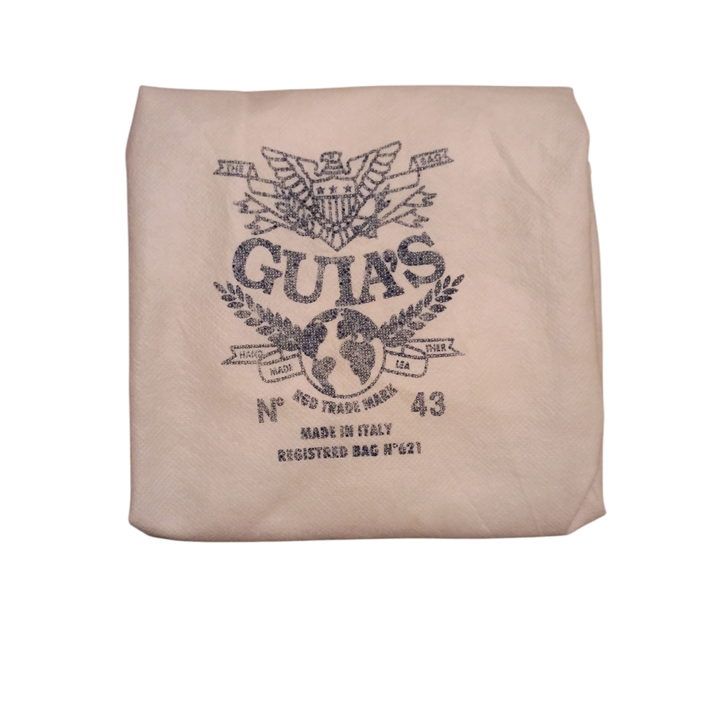 Guia's Beige Canvas Dust Bag 21x22
